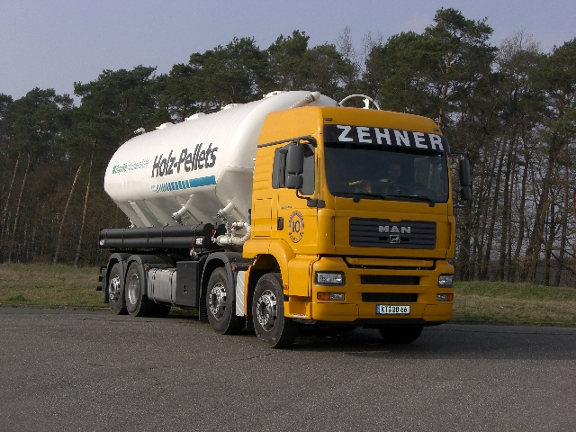 Pellets-LKW`s