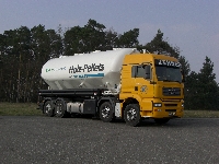 Pellets-LKW`s